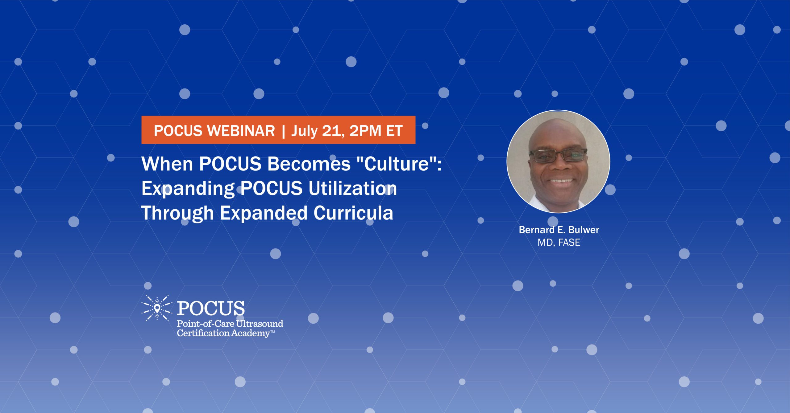 When POCUS "Culture" Expanding POCUS Utilization through